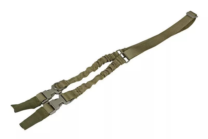 Ремінь двоточковий Ultimate Tactical Two-point Bungee Sling Olive - зображення 1