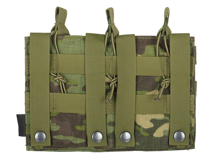 Підсумок 8Fields Premium Open Top Triple 5.56 Mag Pouch Multicam Tropic - изображение 2