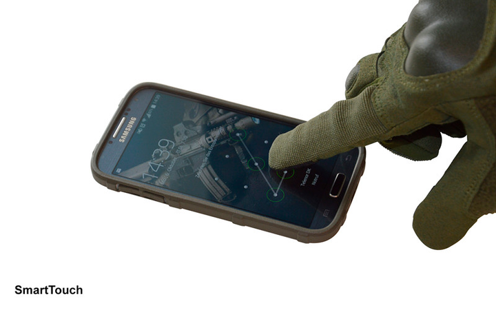 Тактичні рукавиці Wiley X Durtac Smart Touch Foliage Green Size XL - зображення 2