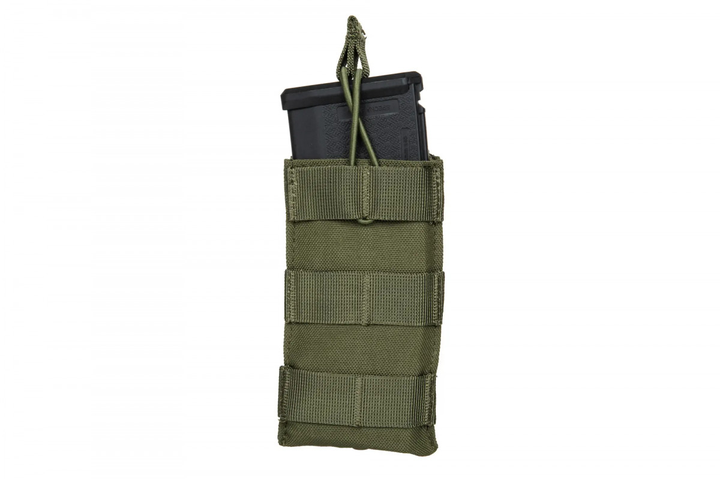 Підсумок відкритий Specna Arms Single Rifle Magazine Pouch Olive - изображение 2