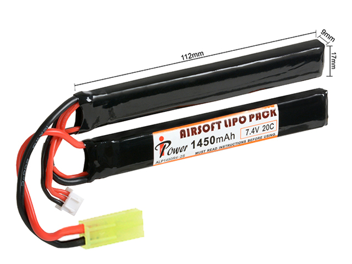 Акумулятор IPower LiPo 7.4v 1450mAh 20C - зображення 2