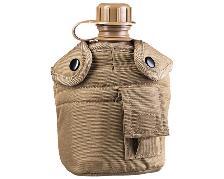 Фляга Mil-Tec US Plastic Canteen Coyote - изображение 1