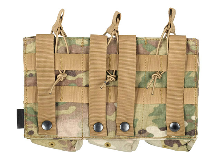 Підсумок 8Fields Premium Triple AK47/AKM Mag Pouch Multicam - зображення 2