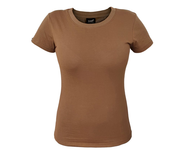 Футболка жіноча Texar T-shirt Coyote Size M - изображение 1