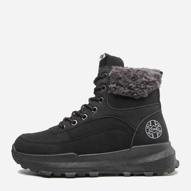 Жіночі зимові черевики низькі Lee Cooper LCJ-22-44-1362 38 Чорні (5904292122967) - зображення 4