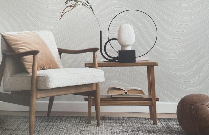 Обои виниловые на флизелиновой основе Серые AS Creation Deluxe 1,06 х 10,05м (39995-5) - изображение 2