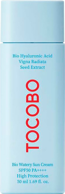 Увлажняющий солнцезащитный крем TOCOBO Bio Watery Sun Cream SPF 50+/PA++++ 50 мл (8809835060058) 