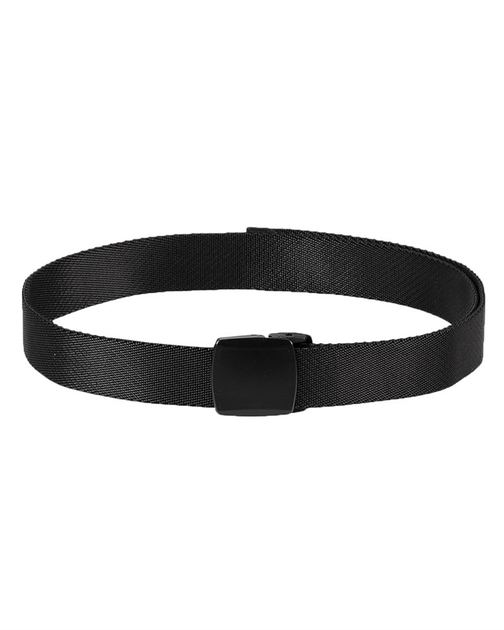 Еластичний брючний ремінь Sturm Mil-Tec 38mm Elastic Quick Release Belt Black 130 см Black - зображення 1