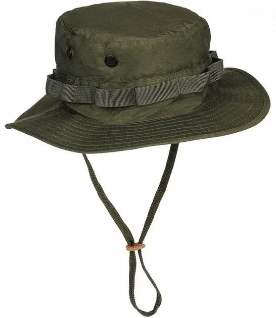 Панама Sturm Mil-Tec British Boonie Hat with Neck Flap R/S L Olive - изображение 2