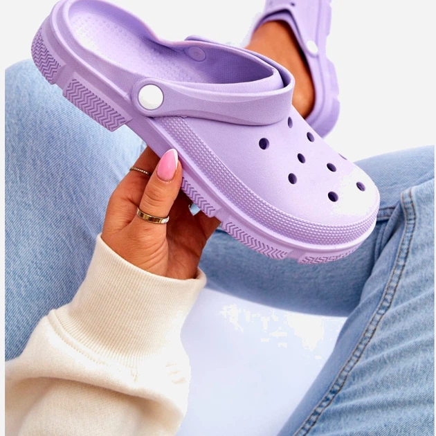 Chodaki damskie Rabios 40-41 Fioletowe (5905677102123) - obraz 3