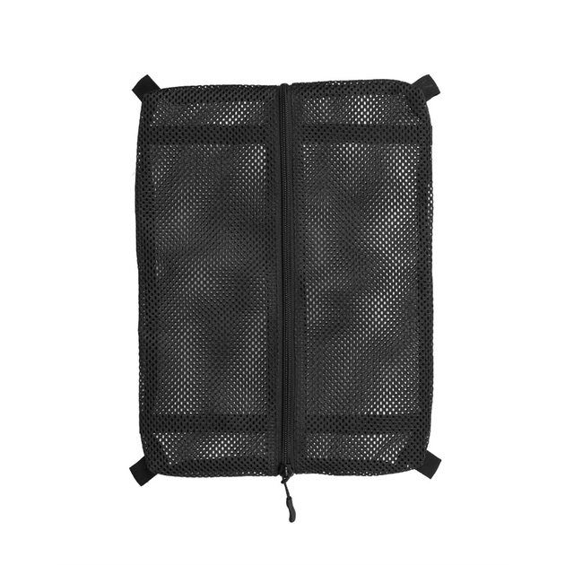 Подсумок универсальный сетчастый Sturm Mil-Tec® Mesh Bag with Velcro L Black (16003702-L) - изображение 1