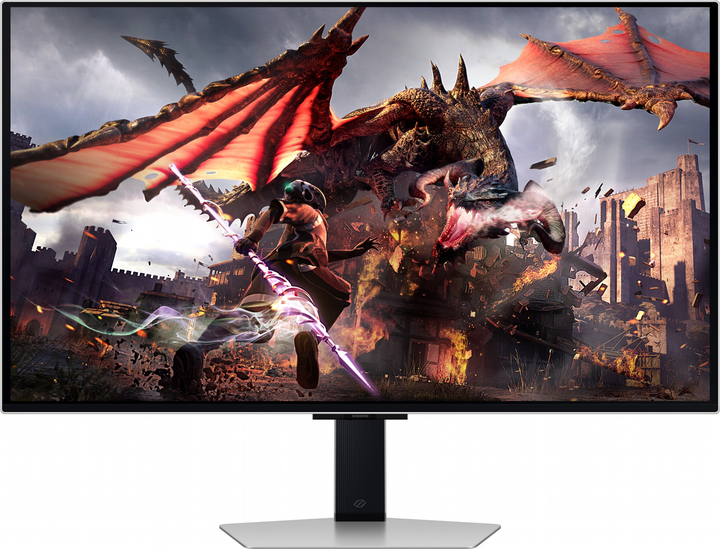 Монитор 32" Samsung Odyssey OLED G8 Silver (LS32DG800SIXUA) - изображение 3