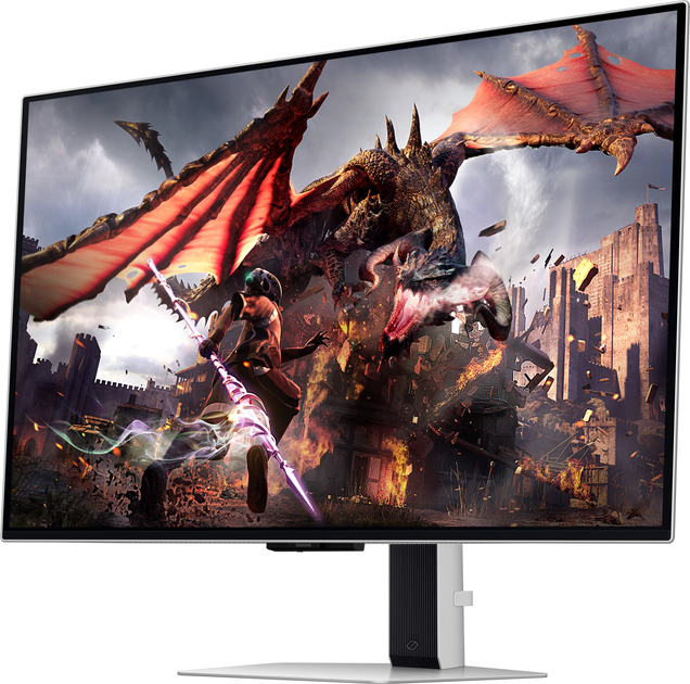 Монитор 32" Samsung Odyssey OLED G8 Silver (LS32DG800SIXUA) - изображение 7