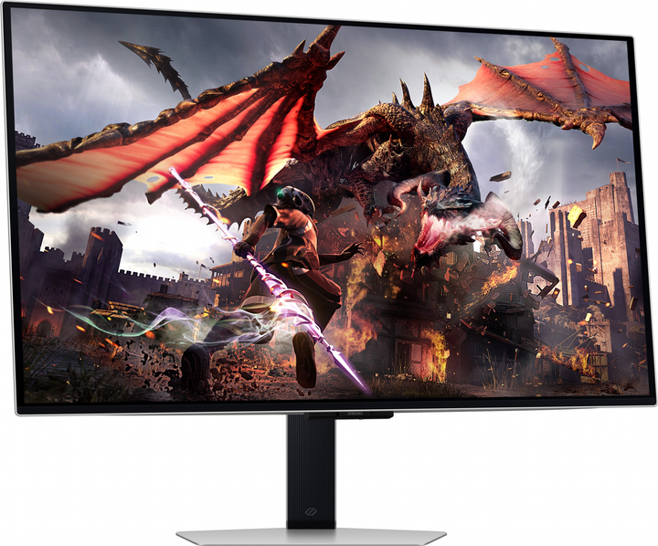 Монитор 32" Samsung Odyssey OLED G8 Silver (LS32DG800SIXUA) - изображение 4