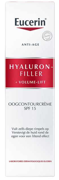 Крем для шкіри навколо очей Eucerin Hyaluron-Filler + Volume-Lift SPF 15 15 мл (4005900467379) - зображення 1