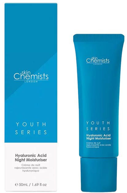 Нічний крем для обличчя Skin Chemists Hyaluronic Acid 50 мл (5060881920311) - зображення 2