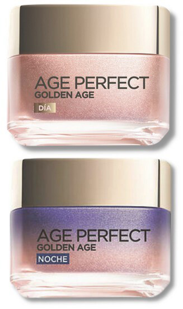 Набір для догляду за обличчям L'Oreal Paris Age Perfect Golden Age Крем денний 50 мл + Крем нічний 50 мл (8445098313489) - зображення 2