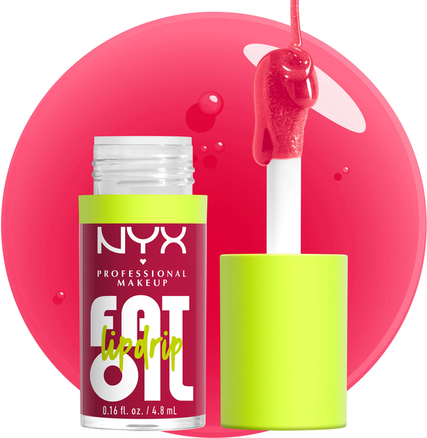 Блиск-олія для губ NYX Professional Makeup Fat Oil Lip Drip 05 Newsfeed 4.8 мл (800897233976) - зображення 2