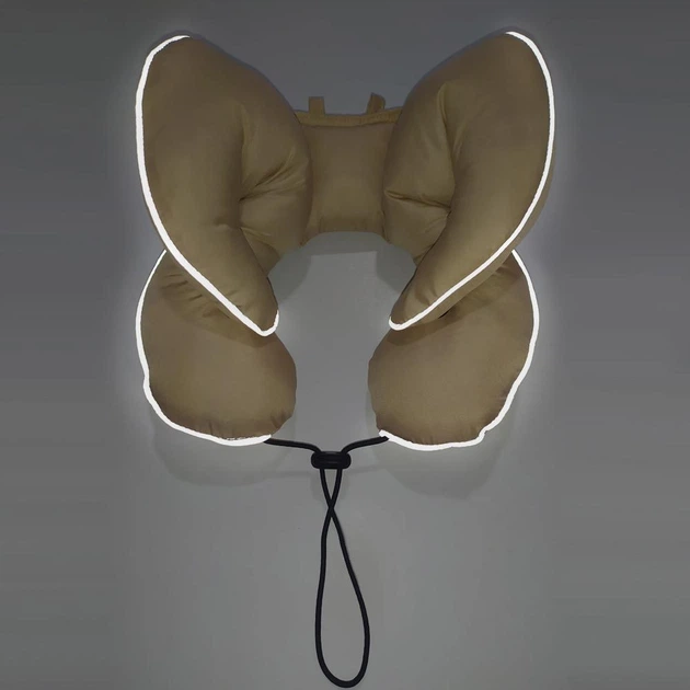 Дитяча подушка для автокрісла, коляски Baby Travel Classic Pillow, (Onario Baby) ART-0000640, Бежевий - зображення 2