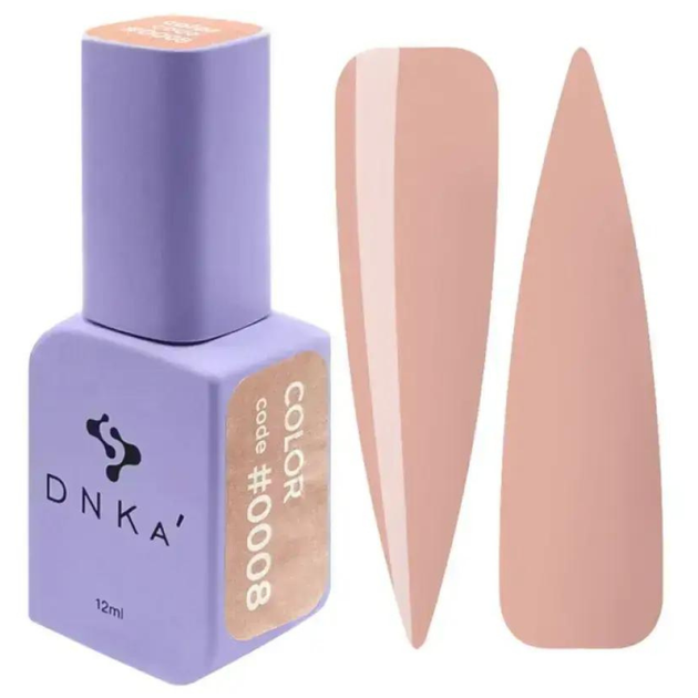 Гель-лак DNKa Gel Polish №0008 12 мл - Фото 1 Гель-лак DNKa Gel Polish №0008 12 мл - зображення 1