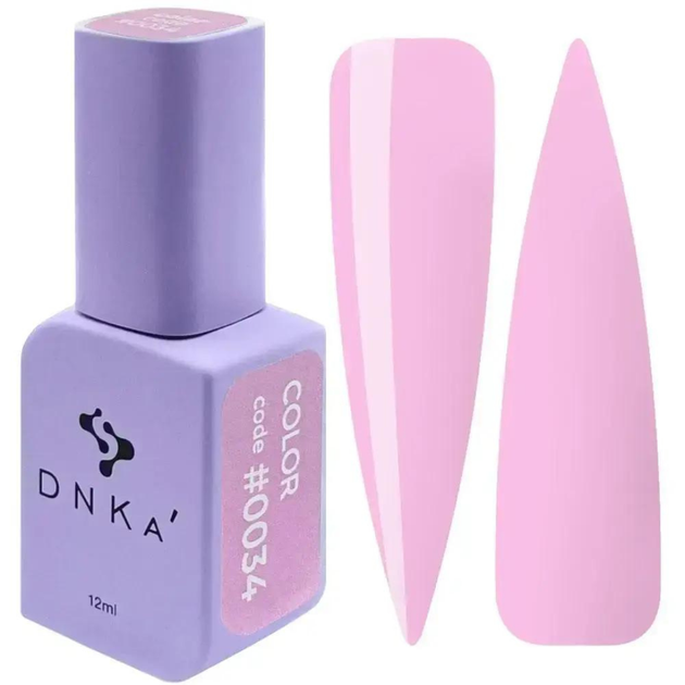 Гель-лак DNKa Gel Polish №0034 12 мл - Фото 1 Гель-лак DNKa Gel Polish №0034 12 мл - зображення 1