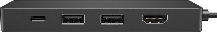 USB Hub HP USB-C Travel Hub G3 Black (86T46AA) - obraz 3