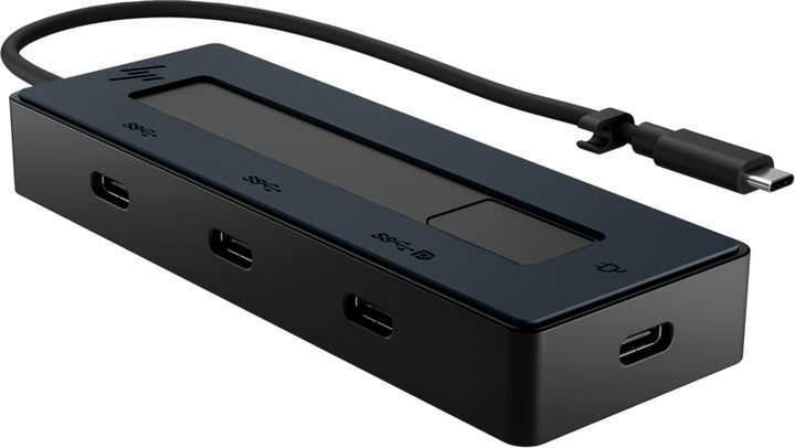 USB-хаб HP 4K USB-C Multiport Hub Black (6G842AA) - зображення 1