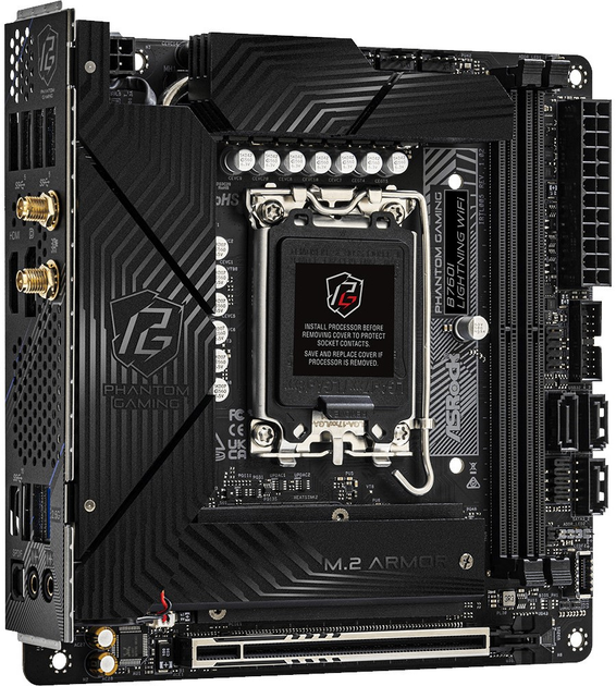 Płyta główna ASRock B760I LIGHTNING WIFI (s1700, Intel B760, PCI-Ex16) - obraz 2