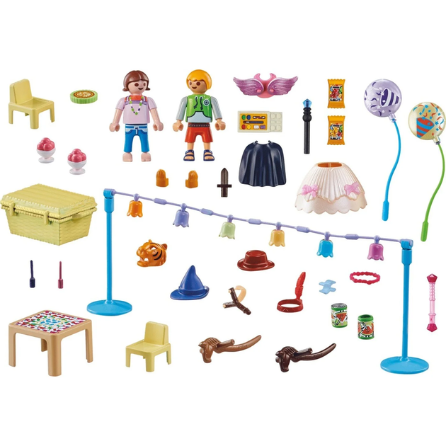 Ігровий набір із фігурками Playmobil My Life Costume Party 64 предмети (4008789714510) - зображення 2