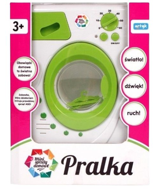 Дитяча пральна машина Artyk зі звуком (5901811118647) - зображення 1