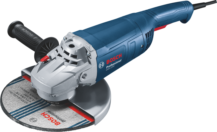 Набір Кутова шліфувальна машина Bosch Professional GWS 2200 + Відрізне коло по металу Bosch 230 x 2.5 мм 5шт (06018C1320_2608600225) - зображення 9