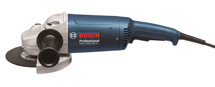 Набір Кутова шліфувальна машина Bosch Professional GWS 2200 + Відрізне коло по металу Bosch 230 x 2.5 мм 5шт (06018C1320_2608600225) - зображення 11