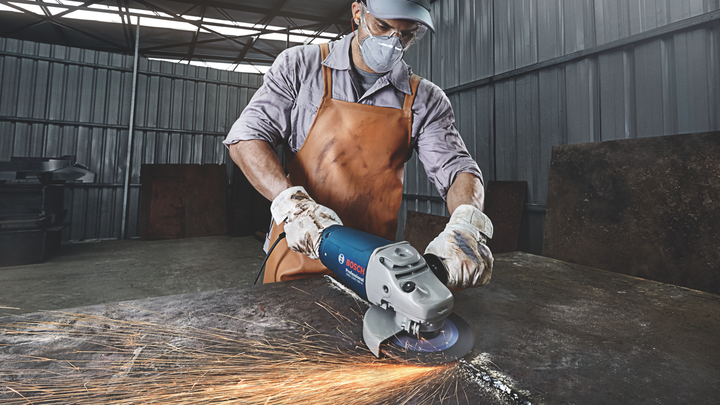 Набір Кутова шліфувальна машина Bosch Professional GWS 2200 + Відрізне коло по металу Bosch 230 x 2.5 мм 5шт (06018C1320_2608600225) - зображення 13