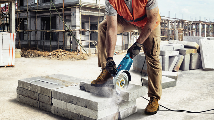 Набір Кутова шліфувальна машина Bosch Professional GWS 2200 + Відрізне коло по металу Bosch 230 x 2.5 мм 5шт (06018C1320_2608600225) - зображення 14