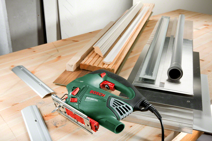 Набір Лобзик електричний Bosch PST 900 PEL 620 Вт + Фрезер Bosch POF 1200 AE (06033A0220_060326A100) - зображення 10