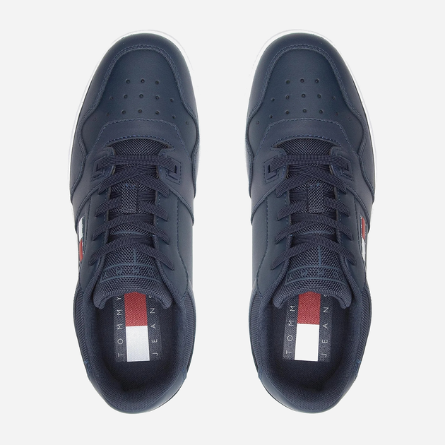Чоловічі кеди Tommy Hilfiger EM0EM00955-C87 44 Сині (8720641580304) - зображення 5