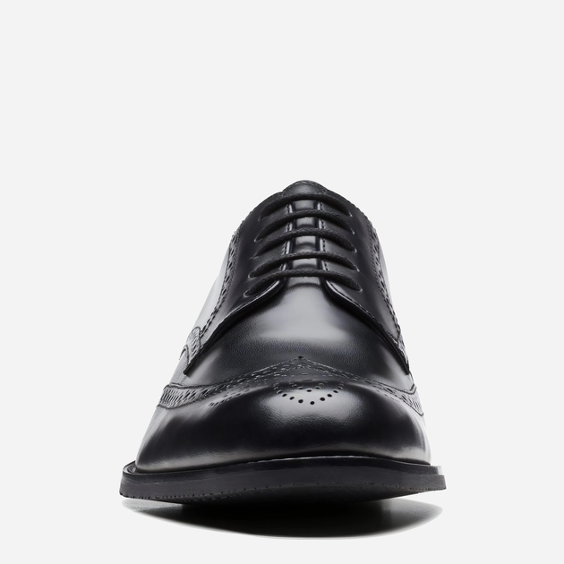 Buty derby męskie Clarks CLA26171452 44 Czarne (5059680993640) - obraz 4