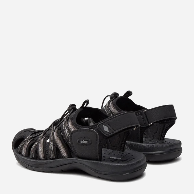 Чоловічі сандалі Lee Cooper LCW-24-03-2312MA 44 28.5 см Чорні/Сірий (5904292153244) - зображення 4