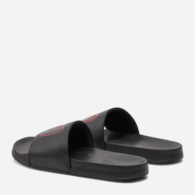 Чоловічі шльопанці для пляжу Lee Cooper LCW-24-42-2484MB 42 27 см Чорні з червоним (5904292160563) - зображення 4