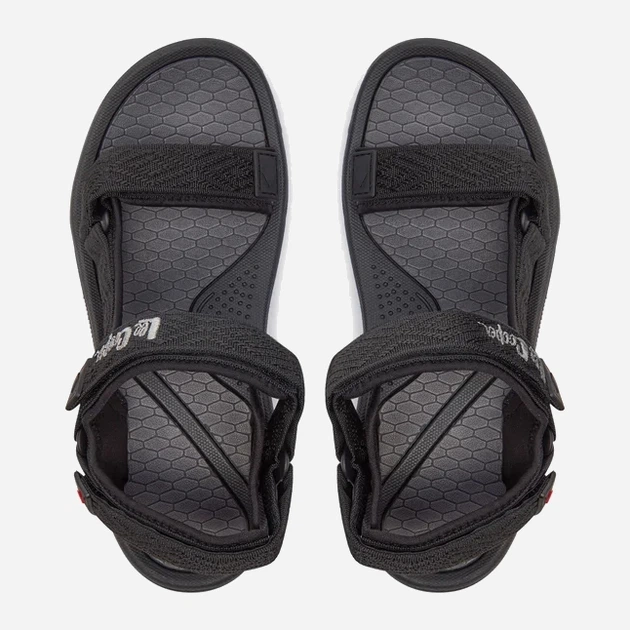 Sandały męskie sportowe Lee Cooper LCW-24-34-2623MA 43 28 cm Czarny/Szary (5904292167234) - obraz 6