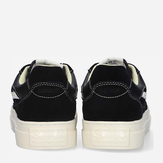 Чоловічі кеди низькі S.W.C Pearl S-Strike Suede Mix YA09015 44 Чорні (5056454525502) - зображення 5