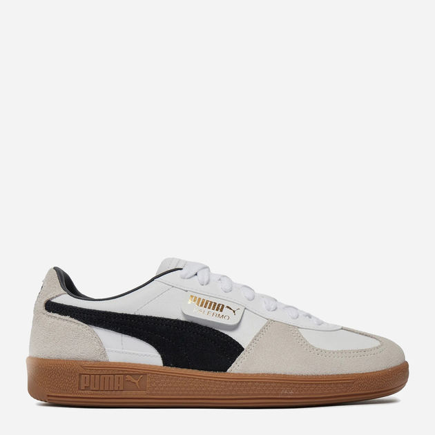 Sneakersy męskie do kostki Puma Palermo Leather 39646401 42.5 Szare (4099685703289) - obraz 1