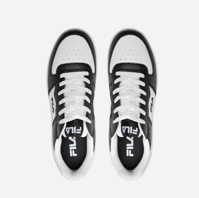 Чоловічі снікери Fila Noclaf FFM0022-83036 43 (10US) 28 см Чорний/Білий (8719477827721) - зображення 5
