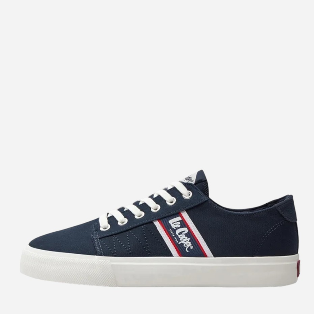 Чоловічі кеди низькі Lee Cooper LCW-24-02-2142 42 27.3 см Темно-сині (5904292132973) - зображення 3