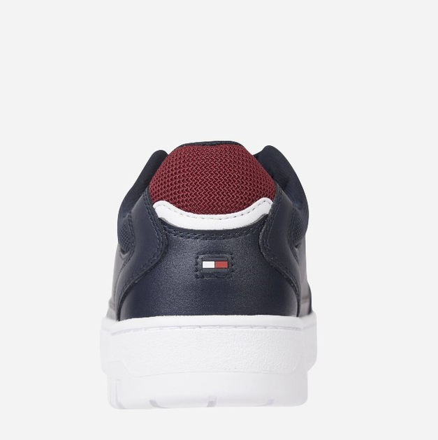 Чоловічі кеди низькі Tommy Hilfiger THIFM0FM04693DW5 41 Темно-сині (8720644410592) - зображення 4