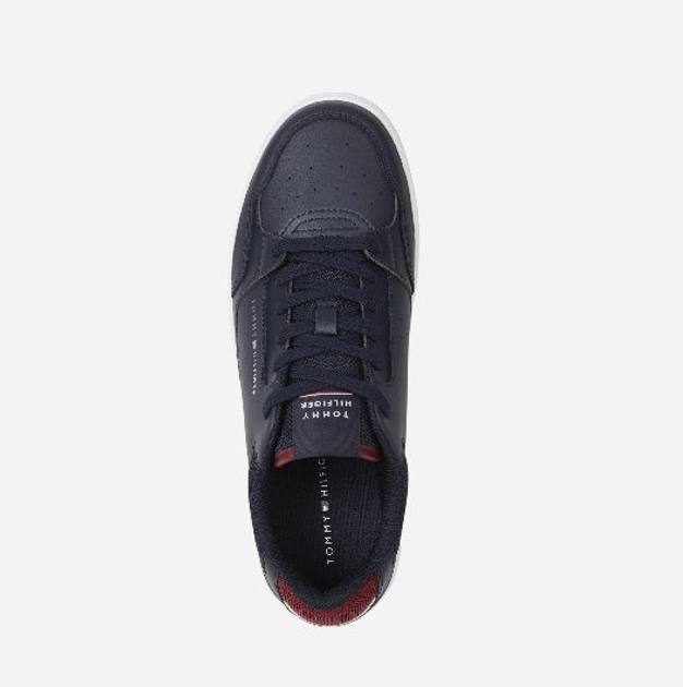 Sneakersy męskie do kostki Tommy Hilfiger THIFM0FM04693DW5 45 Granatowe (8720644410868) - obraz 5