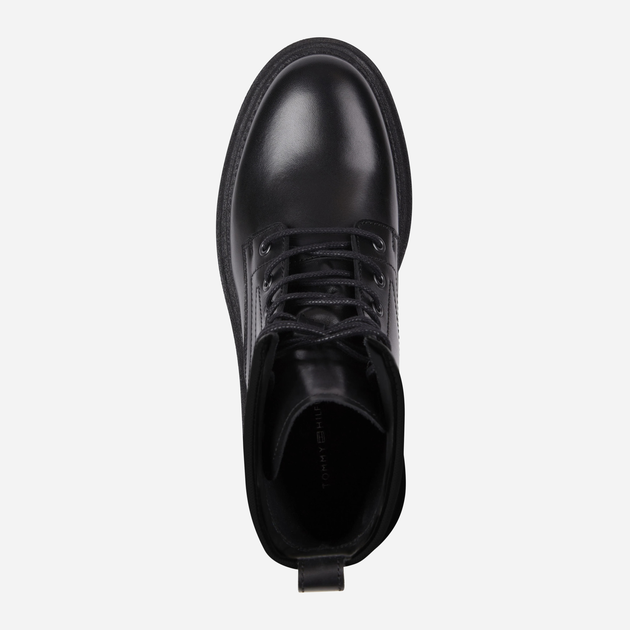 Чоловічі черевики Tommy Hilfiger THIFM0FM04756BDS 43 Чорні (8720645464099) - зображення 3