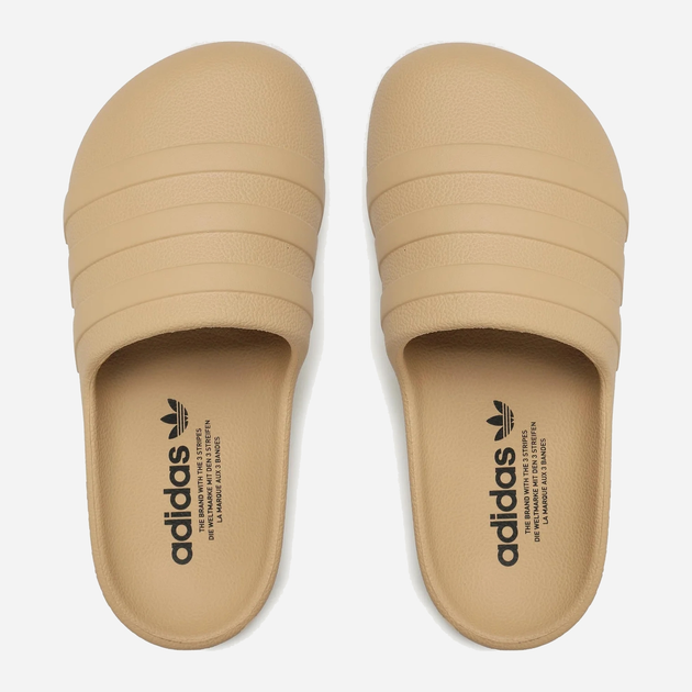 Чоловічі сабо adidas Adifom Adilette GZ2632 44.5 (10UK) Бежеві (4066749362287) - зображення 6