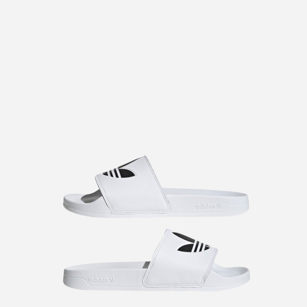 Чоловічі шльопанці для пляжу Adidas Adilette Lite FU8297 40.5 Білі (4062055569051) - зображення 7