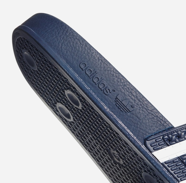 Klapki męskie basenowe męskie Adidas Adilette 288022 39.5 Granatowe (4893980584976) - obraz 8